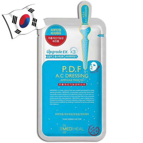 MEDIHEAL P.D.F A.C Dressing Ampoule Face Mask Ex. Upgrade EX. X3 - Yes! You Beauty