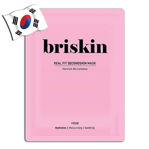 BRISKIN Real Fit Secondskin Mask Hydration - Yes! You Beauty