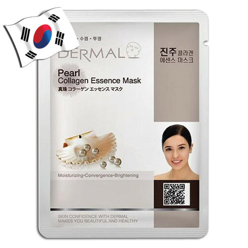 DERMAL Pearl Collagen Essence Face Mask - Yes! You Beauty