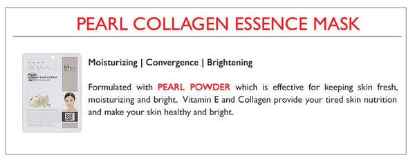 DERMAL Pearl Collagen Essence Face Mask - Yes! You Beauty