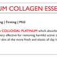 DERMAL Platinum Collagen Essence Face Mask - Yes! You Beauty
