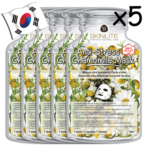 SKINLITE Anti Stress Chamomile Face Mask (Bottle Shaped) - Yes! You Beauty