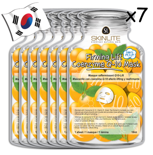 SKINLITE Firming Lift Coenzyme Q-10 Face Mask (Bottle Shaped) - Yes! You Beauty