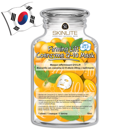 SKINLITE Firming Lift Coenzyme Q-10 Face Mask (Bottle Shaped) - Yes! You Beauty