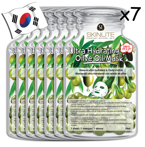 SKINLITE Ultra Hydrating Olive Oil Face Mask (Bottle Shaped) - Yes! You Beauty