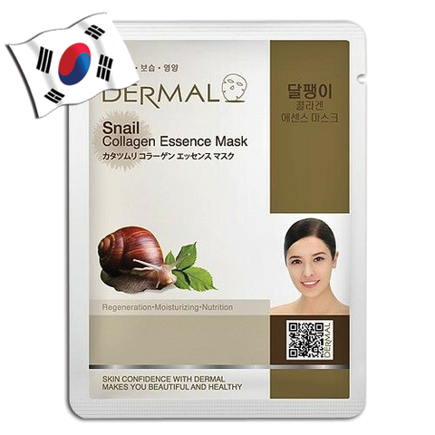 DERMAL Snail Collagen Essence Face Mask - Yes! You Beauty