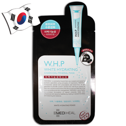 MEDIHEAL W.H.P White Hydrating Charcoal Mineral Face Mask - Yes! You Beauty