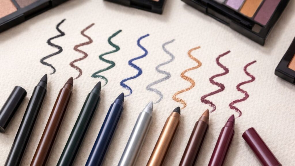 Seven Eyeliner Shades