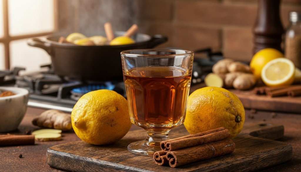 Simmering lemon rind, cinnamon and ginger: why individuals suggest it and what it actually supports