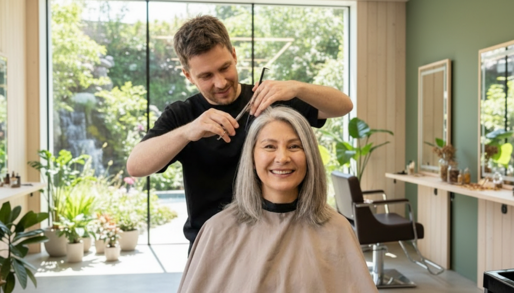 Silver Hair Blending Moves Toward Innovative Organic Techniques Drawing Swift Interest