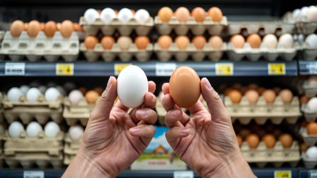 I learned it at 60 : few people know the difference between white eggs and brown eggs