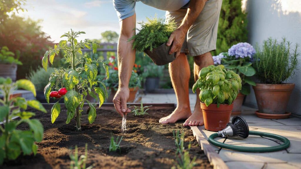 “I stopped watering on a fixed schedule” and plants adapted naturally