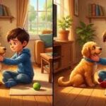 12-Second Challenge: Spot 3 Differences in the Boy and Dog Picture