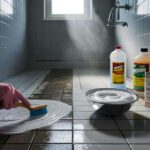 Mix 3 ingredients and smear them on your grout in 15 minutes it shines yet health experts warn of toxic fumes